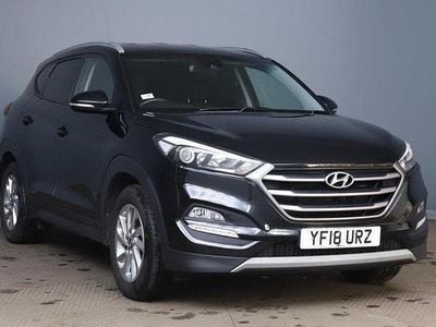 Used Hyundai Tucson SE 2018 Black SUV