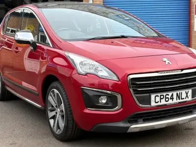 Gebraucht Peugeot 3008 Allure 2015 Rot Kombi