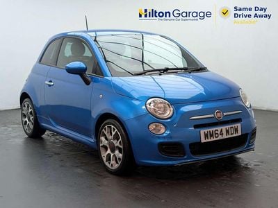 Used Fiat 500S S 2014 Blue Hatchback