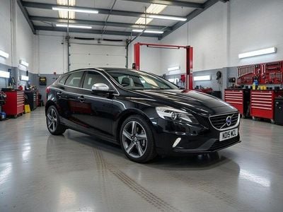 Used Volvo V40 R-Design 2015 Black Hatchback