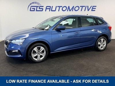 Used Skoda Scala SE 110 HP (80 kW) 2021 Blue Hatchback