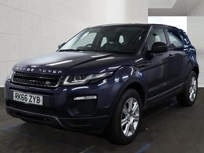 Used Land Rover Range Rover evoque SE 2016 Blue Estate