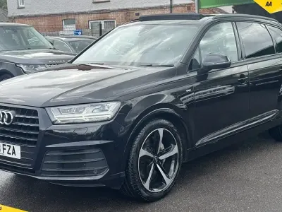 Used Audi Q7 Black Edition 272 HP (200 kW) 2018 Black SUV
