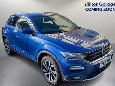 Blue Used 2021 VW T-Roc Active SUV | £14,850 (Fair price)