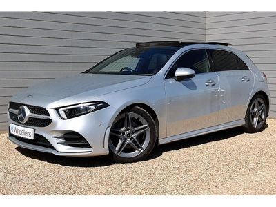 Used Mercedes A180 AMG Line Premium Plus 116 HP (85 kW) 2020 Silver Hatchback