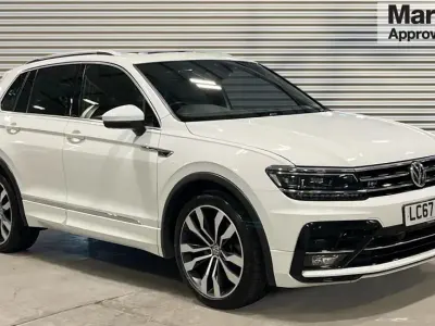 Used VW Tiguan R-line 180 HP (132 kW) 2017 White SUV