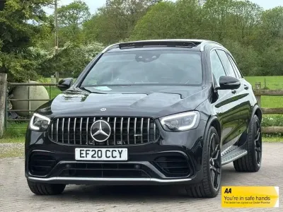 Käytetty Mercedes GLC63 AMG Premium Plus 2020 Musta Farmari