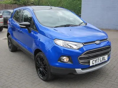 Used Ford Ecosport Titanium S 2017 Blue SUV