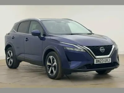 Used Nissan Qashqai N-Connecta 155 HP (114 kW) 2023 Blue SUV