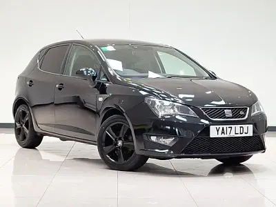 Used Seat Ibiza FR 90 HP (66 kW) 2017 Black Hatchback