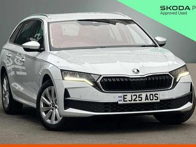 Used Skoda Octavia SE L 147 HP (108 kW) 2025 White Estate