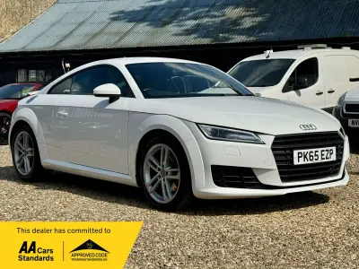 Used Audi TT Sport 184 HP (135 kW) 2015 White Coupe