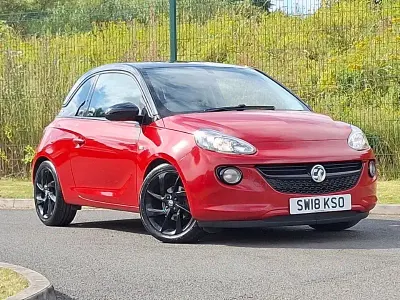 Used Vauxhall Adam 70 HP (51 kW) 2018 Red Hatchback