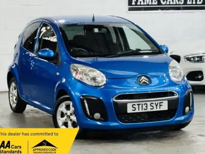 Used Citroën C1 VTR Sport 68 HP (50 kW) 2013 Blue Hatchback