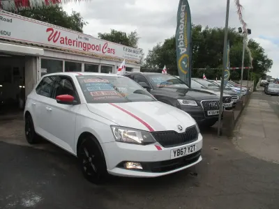 Used Skoda Fabia 110 HP (80 kW) 2017 White Hatchback