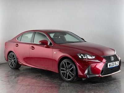 Red Used 2020 Lexus IS300h Sport Line Sedan | £19,250 (Fair price)