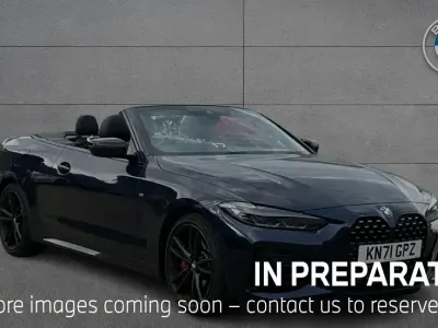 Used BMW M440 M Sport 369 HP (271 kW) 2021 Blue Sedan