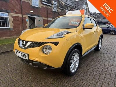 Used Nissan Juke N-Connecta 110 HP (80 kW) 2017 Yellow SUV