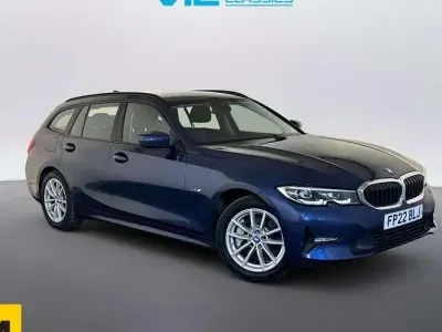 Used BMW 330e Performance 292 HP (214 kW) 2022 Blue Estate