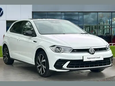 Used VW Polo R-line 110 HP (80 kW) 2024 White Hatchback