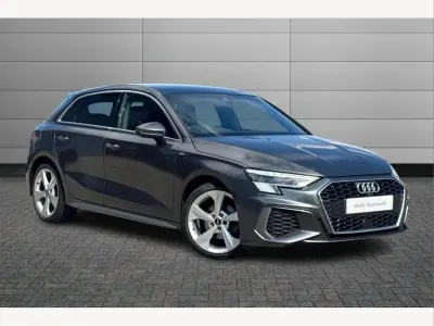 Used Audi A3 S-Line 150 HP (110 kW) 2023 Grey Sedan