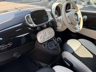 Used Fiat 500 Dolcevita 70 HP (51 kW) 2021 Black Cabriolet
