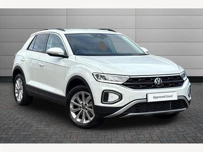 White Used 2025 VW T-Roc Match SUV | £24,450 (Fair price)