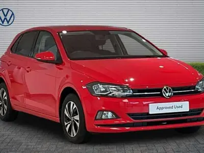 Used VW Polo Match 80 HP (58 kW) 2021 Red Hatchback