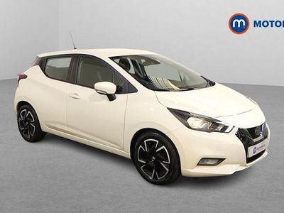 Used Nissan Micra Acenta 92 HP (67 kW) 2022 White Hatchback