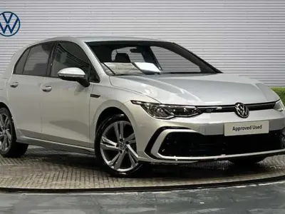 Used VW Golf VIII R-line 150 HP (110 kW) 2022 Silver Hatchback
