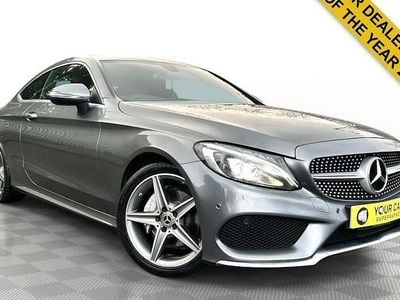 Grey Used 2018 Mercedes C200 AMG Line Premium Coupe | £16,399 (Fair price)