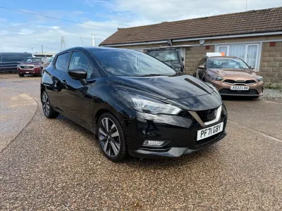 Used Nissan Micra Tekna 92 HP (67 kW) 2022 Black Hatchback
