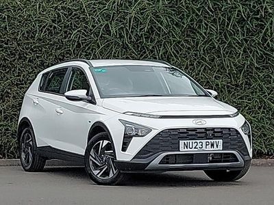 White Used 2023 Hyundai Bayon SE SUV | £14,698 (Fair price)