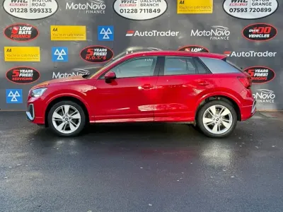 Used Audi Q2 S-Line 150 HP (110 kW) 2021 Red SUV