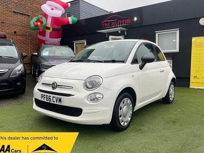 White Used 2016 Fiat 500 Pop Hatchback | £3,495 (Good price)