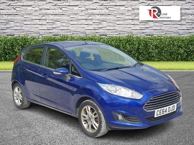 Used Ford Fiesta Zetec 2014 Blue Hatchback