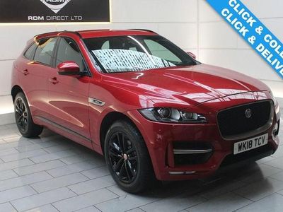 Used Jaguar F-Pace R-Sport 180 HP (132 kW) 2018 Red SUV