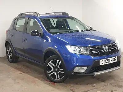 Usado Dacia Sandero Stepway 90 CV (66 kW) 2020 Azul Utilitario