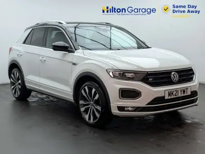 Usado VW T-Roc R-line 150 HP (110 kW) 2021 Branco SUV