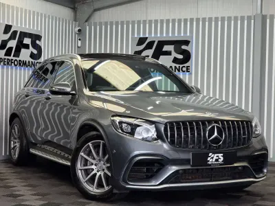 Käytetty Mercedes GLC63 AMG Premium 476 HP (350 kW) 2018 Harmaa Katumaasturi