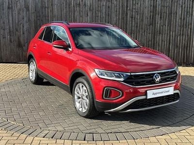 Red Used 2025 VW T-Roc Match SUV | £24,599 (Fair price)