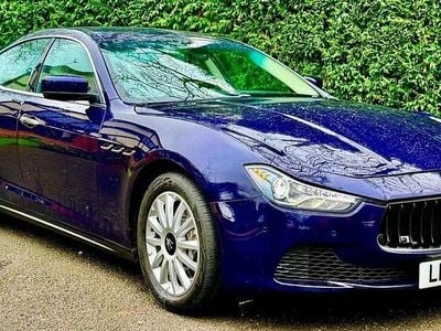 Used Maserati Ghibli 275 HP (202 kW) 2014 Blue Sedan