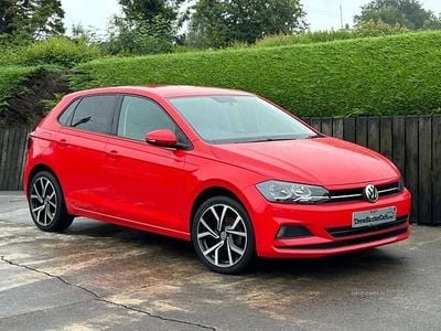 Used VW Polo SE 80 HP (58 kW) 2020 Red Hatchback