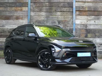 Usado Hyundai Kona N Line 160 kW (218 CV) 2025 Negro SUV