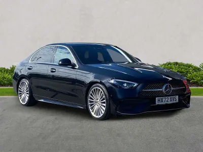 Used Mercedes C220 AMG Line Premium 2022 Black Sedan
