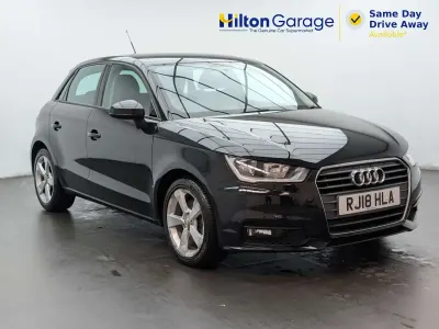 Used Audi A1 Sportback Sport 125 HP (91 kW) 2018 Black Hatchback