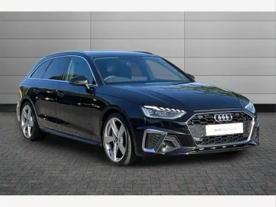 Used Audi A4 S-Line 204 HP (150 kW) 2024 Black Estate
