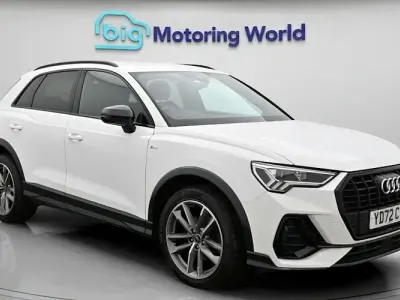 Used Audi Q3 Black Edition 150 HP (110 kW) 2022 White SUV