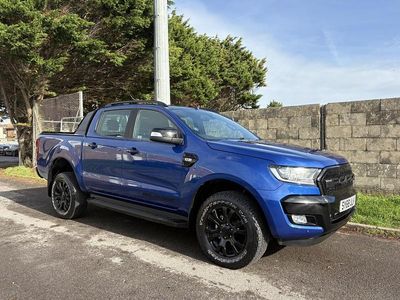 Blue Used 2018 Ford Ranger Wildtrack Pickup | £11,995 (Fair price)