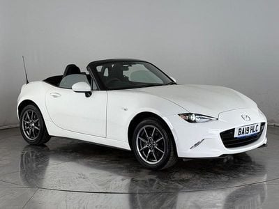 White Used 2019 Mazda MX5 Cabriolet | £11,550 (Good price)